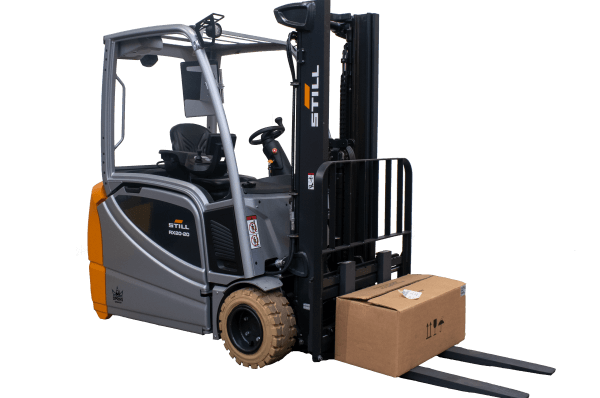 electrische heftruck vooraanzicht oprins verhuur electrische heftruck vooraanzicht oprins verhuur